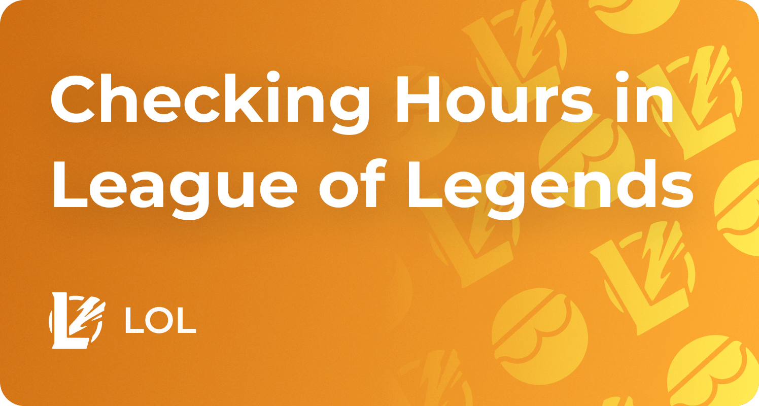 how much time i spent on lol